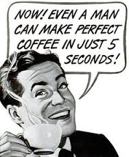 Werbung löslischer Kaffee