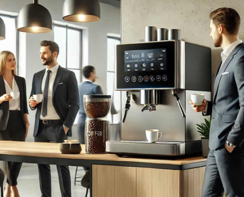 Wie Unternehmen von gemieteten Premium-Kaffeemaschinen profitieren